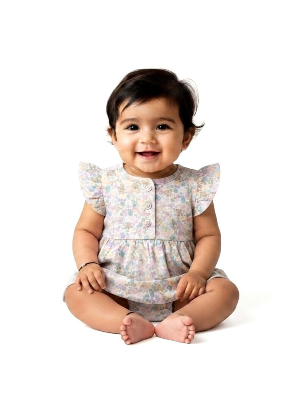 Carter's Baby Girl Floral Dress & Bodysuit Bundle sz 12M